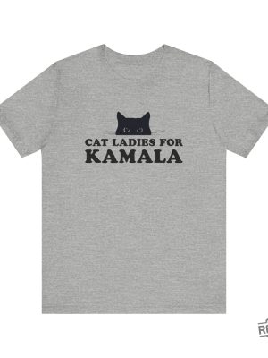 Cat Ladies For Kamala T Shirt Childless Cat Lady Shirt Elect Kamala Harris Childless Cat Lady T Shirt revetee 4