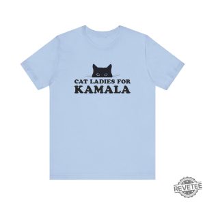 Cat Ladies For Kamala T Shirt Childless Cat Lady Shirt Elect Kamala Harris Childless Cat Lady T Shirt revetee 8