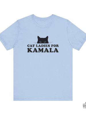 Cat Ladies For Kamala T Shirt Childless Cat Lady Shirt Elect Kamala Harris Childless Cat Lady T Shirt revetee 8