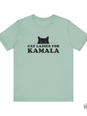 Cat Ladies For Kamala T Shirt Childless Cat Lady Shirt Elect Kamala Harris Childless Cat Lady T Shirt revetee 9