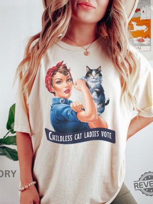 Childless Cat Lady Shirt Childless Cat Ladies Shirt Kamala Harris Shirt Childless Cat Shirt Childless Cat Lady T Shirt revetee 2