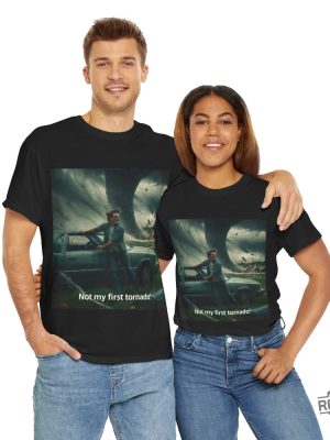 Not My First Tornado Shirt Twisters T Shirt Glen Powell Twisters Shirt Glen Powell Shirt Twisters 2024 Shirt revetee 5