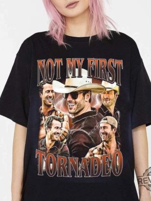 Not My First Tornado 90S Vintage Shirt Twisters T Shirt Glen Powell Twisters Shirt Glen Powell Shirt Twisters 2024 Shirt revetee 2