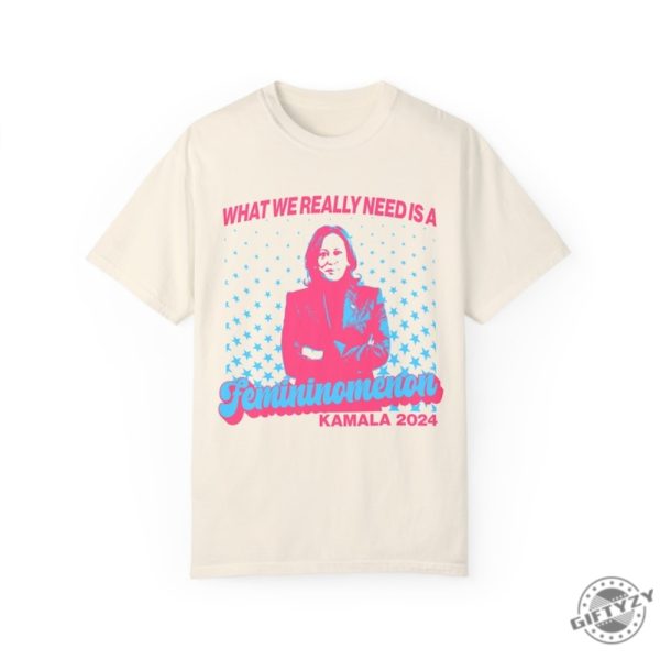 Kamala For The Girls Shirt Femininonmenon Funny Presidential Election Sweatshirt Democrat Kamala For President 2024 Hoodie Vp Harris Tshirt Woman President Shirt giftyzy 2