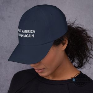 kamala harris make america laugh again hat mala embroidered baseball cap and vintage dad hat laughinks 1