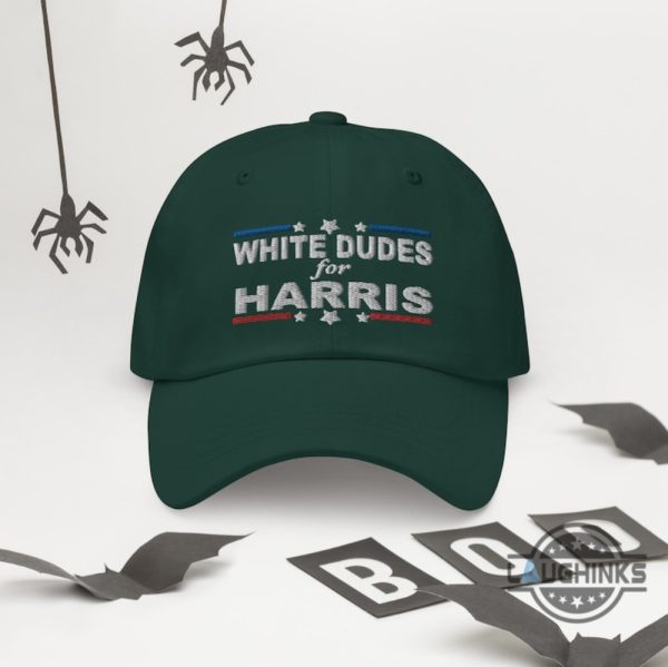 white dudes for harris hat kamala harris 2024 embroidered baseball cap