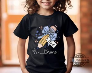 custom name first day of kindergarten shirt for boy and girl back to school gift ideas laughinks 1