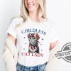 Childless Cat Lady For Kamala Shirt Childless Cat Ladies Is Voting Tee Coconut Tree Vote Blue Shirt 2024 Election Shirts trendingnowe 1