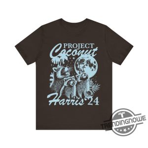 Project Coconut Shirt Kamala Harris Tee Childless Cat Lady T Shirt Kamalanomenon President Harris Shirt trendingnowe 4