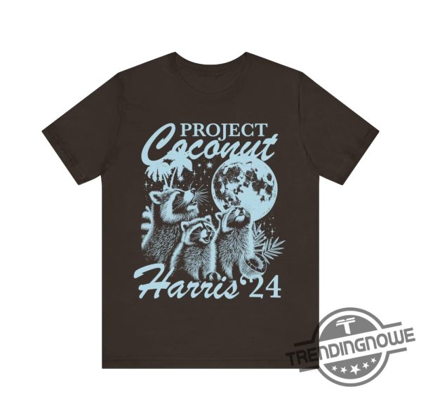 Project Coconut Shirt Kamala Harris Tee Childless Cat Lady T Shirt Kamalanomenon President Harris Shirt trendingnowe 4