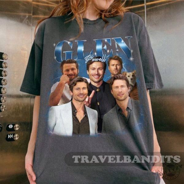 Glen Powell Unisex Shirt giftyzy 1