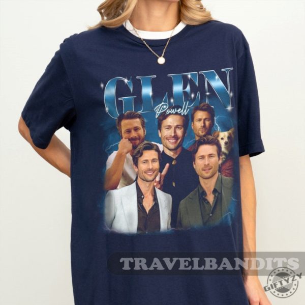 Glen Powell Unisex Shirt giftyzy 2