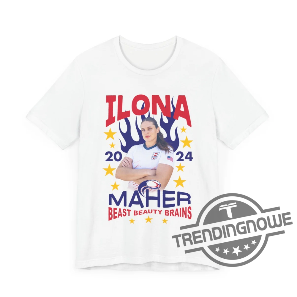 Ilona Maher Shirt Maher Spangled Banner T Shirt