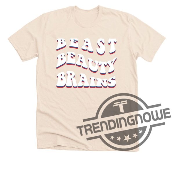 Beast Beauty Brains Shirt Ilona Maher Shirt trendingnowe 2