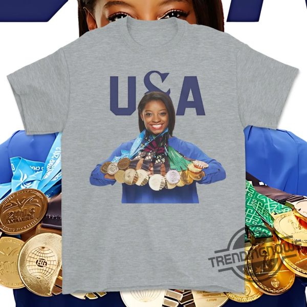 Simone Biles Snoop Dogg Shirt Team Usa 2024 Tee Shirt Paris Olympics National Team T Shirt Gift Souvenir Tee Shirt trendingnowe 2