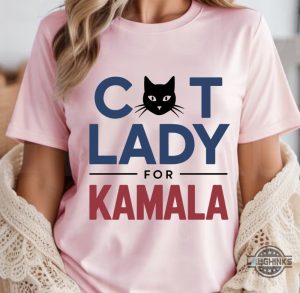 cat lady for kamala harris 2024 shirt