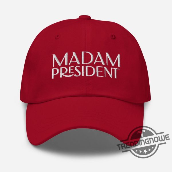 Madam President Hat Vote Kamala Harris 2024 Usa Presidential Election Hat Democrat Gift 47 Cap trendingnowe 3