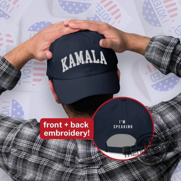 Kamala Harris 2024 Hat Im Speaking Hat Madam President Hat Presidential Election 2024 Cap Feminist Hat trendingnowe 1