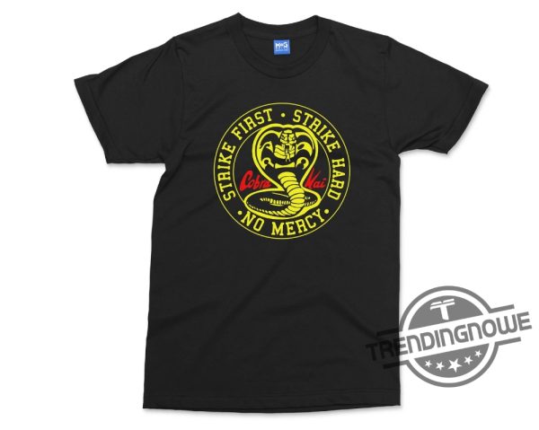 Cobra Kai Shirt Cobra Kai T Shirt The Karate Kid Retro Tv Show T Shirt Martial Arts Mma Shirt Cobra Kai Mixed Martial Arts Shirt trendingnowe 1