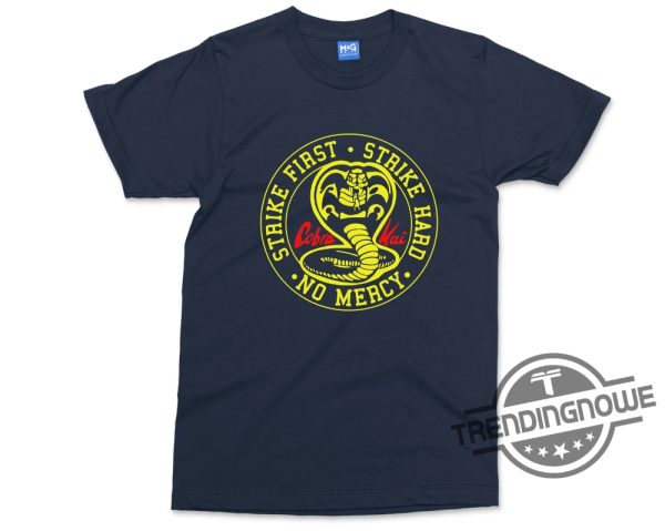 Cobra Kai Shirt Cobra Kai T Shirt The Karate Kid Retro Tv Show T Shirt Martial Arts Mma Shirt Cobra Kai Mixed Martial Arts Shirt trendingnowe 2