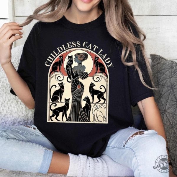 Childless Cat Lady Shirt For Kamala Harris 2024 Classy Kamala Stepmom Hoodie Election 2024 Kamala For President Tshirt Vote For Kamala Sweatshirt giftyzy 1