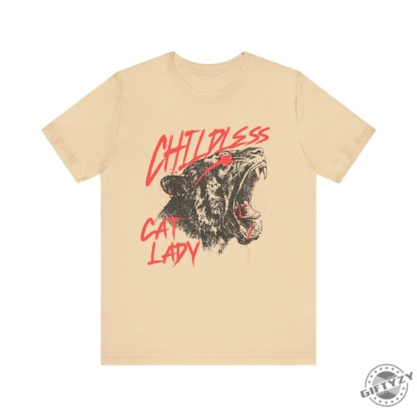 Childless Cat Lady Tarot Card Shirt Skeleton Design Hoodie Unisex Tshirt Vote 2024 Sweatshirt Election Humor Shirt giftyzy 4