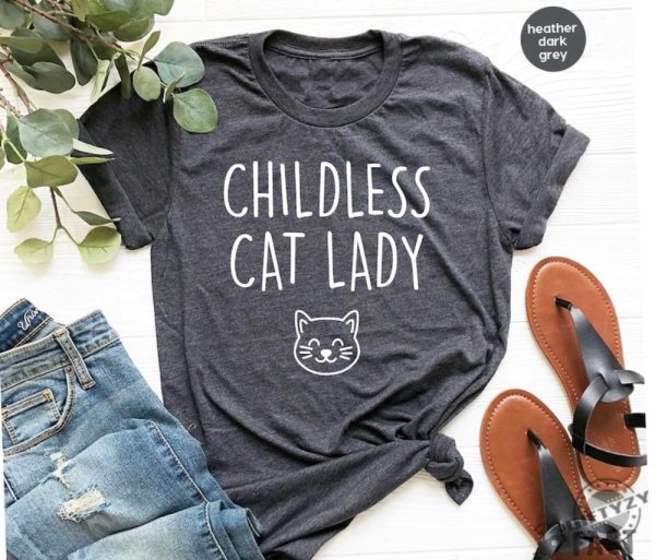 Childless Cat Lady Shirt 2024 Election Political Tshirt Kamala Sweatshirt Kamala Harris 2024 Hoodie President Harris 2024 Shirt giftyzy 1