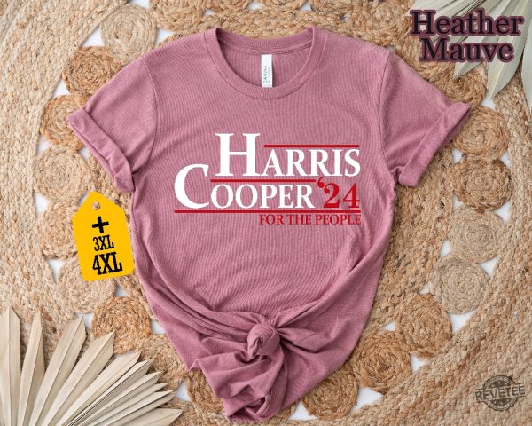 Vice President Roy Cooper Shirt Harris Cooper For The People 2024 Shirt Kamala Harris Vice President Shirt revetee 1