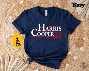 Vice President Roy Cooper Shirt Harris Cooper For The People 2024 Shirt Kamala Harris Vice President Shirt revetee 2