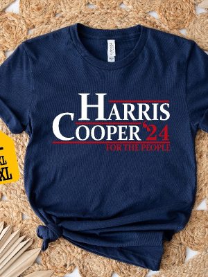 Vice President Roy Cooper Shirt Harris Cooper For The People 2024 Shirt Kamala Harris Vice President Shirt revetee 2