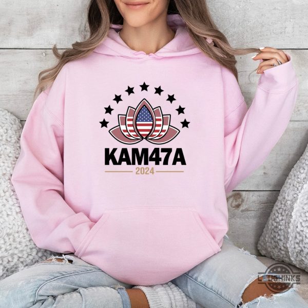 kamala harris lotus flower shirt kam47a kamala 47 for president shirts