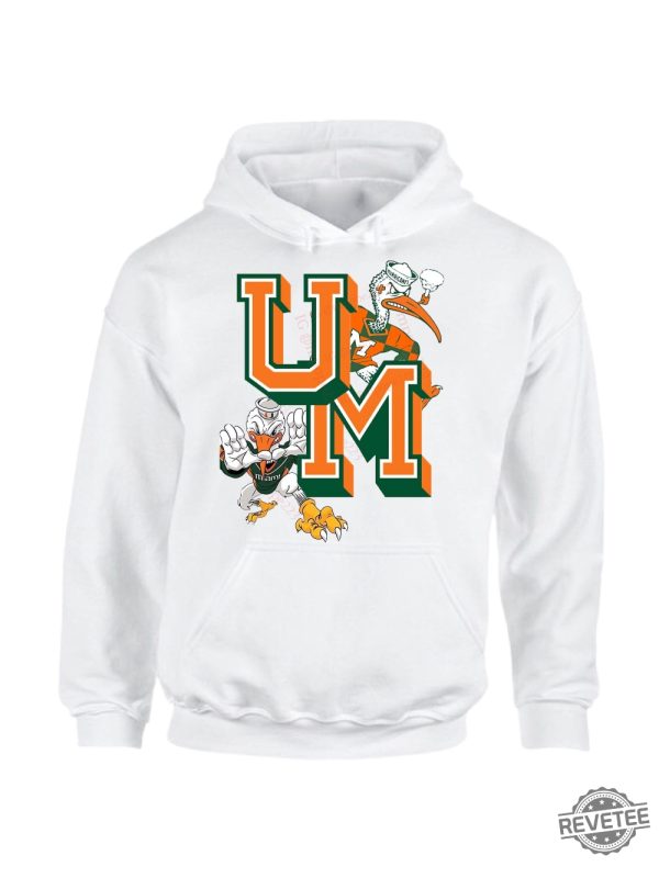 University Of Miami Hurricanes Modern Shirt Miami Hurricanes Shirt Miami Hurricanes T Shirt revetee 2