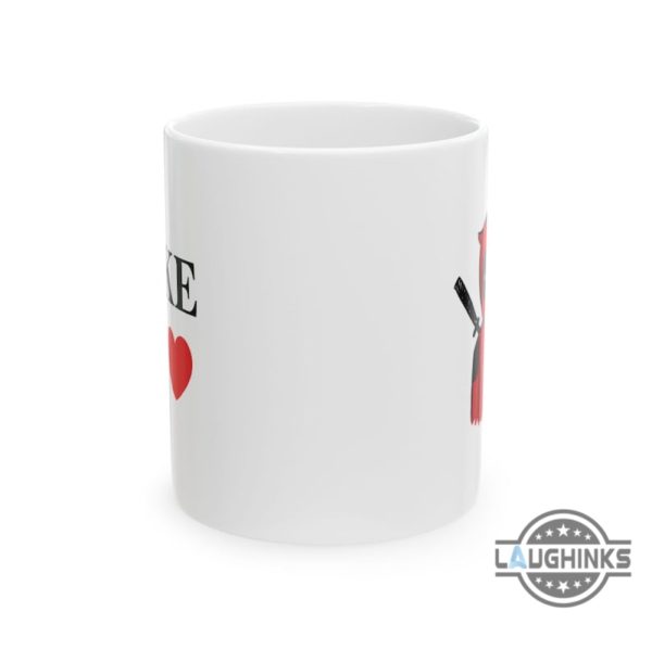 funny i like me deadpool coffee mug