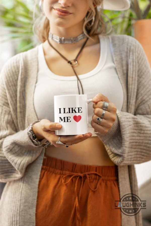 funny i like me deadpool coffee mug