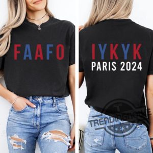 Faafo Shirt Iykyk Shirt Faafo Olympic 2024 Shirt Simone Biles Shirt F Around And Find Out Shirt Womens Gymnastics Olympics Shirt trendingnowe 3