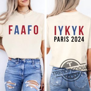 Faafo Shirt Iykyk Shirt Faafo Olympic 2024 Shirt Simone Biles Shirt F Around And Find Out Shirt Womens Gymnastics Olympics Shirt trendingnowe 5