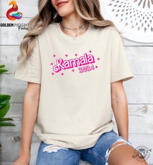 Kamala Harris Barbie 2024 Lets Finish The Job Shirt giftyzy 4