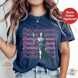 Femininomenon Shirt Funny Kamala Harris Tshirt Chappell R Sweatshirt Femininomenon Kamala For The Girls Brat Summer Hoodie Democrat Campaign Shirt giftyzy 3