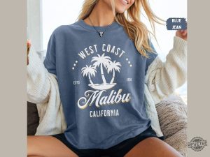 Malibu Califonia Shirt West Coast Shirt California Beach Shirt Summer Malibu Shirt revetee 2