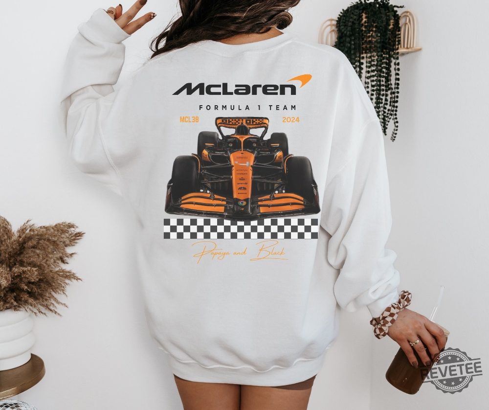 Mclaren Formula 1 Team Sweatshirt F1 Lando Norris Shirt Mclaren Formula 1 Team Shirt