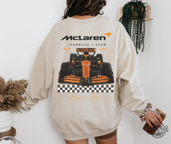 Mclaren Formula 1 Team Sweatshirt F1 Lando Norris Shirt Mclaren Formula 1 Team Shirt revetee 5