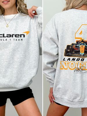 Lando Norris Formula One Sweatshirt F1 Sweatshirt Lando Norris Shirt Norris F1 Sweatshirt revetee 3