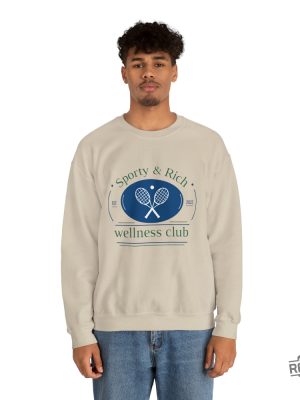 Sporty And Rich Wellness Club Sweatshirt Health Is Wealth Sweatshirt Sporty And Rich Wellness Club Shirt revetee 4