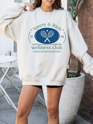 Sporty And Rich Wellness Club Sweatshirt Health Is Wealth Sweatshirt Sporty And Rich Wellness Club Shirt revetee 5