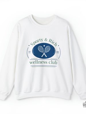 Sporty And Rich Wellness Club Sweatshirt Health Is Wealth Sweatshirt Sporty And Rich Wellness Club Shirt revetee 6