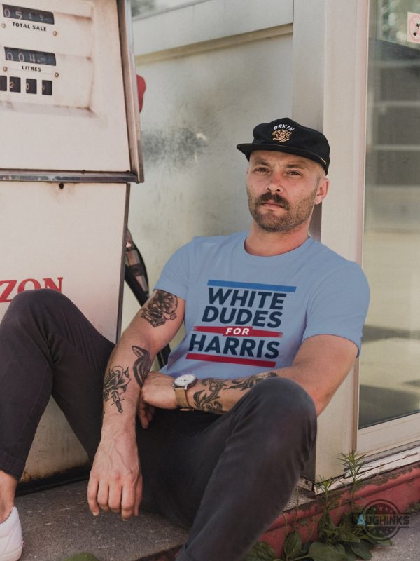 white dudes for harris 2024 shirt kamala harris for president tee white guys for harris shirts laughinks 6