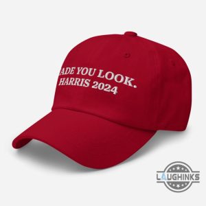 made you look kamala harris 2024 embroidered baseball hat