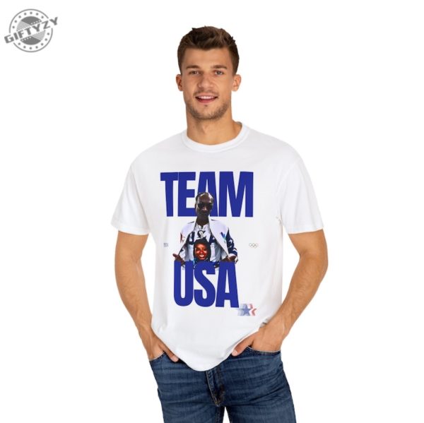 Team Usa 2024 Paris Olympics National Team Shirt Gift Souvenir Tee Gymnastics Snoop Dogg Simone Biles Suni Lee Jordan Chiles Shirt giftyzy 9