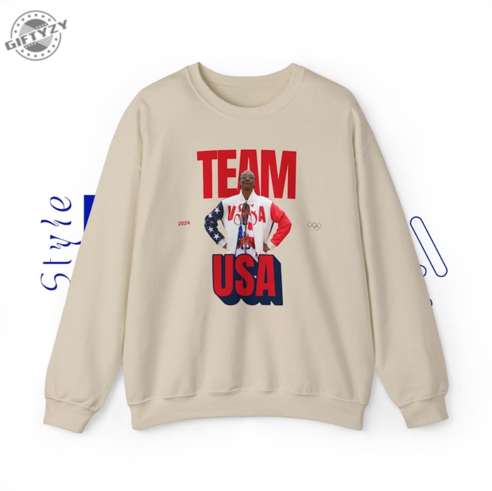 2024 Paris Olympics Team Usa Gift Snoop Dogg Basketball Track Tennis Basketball Swimming Gymnastics Shirt