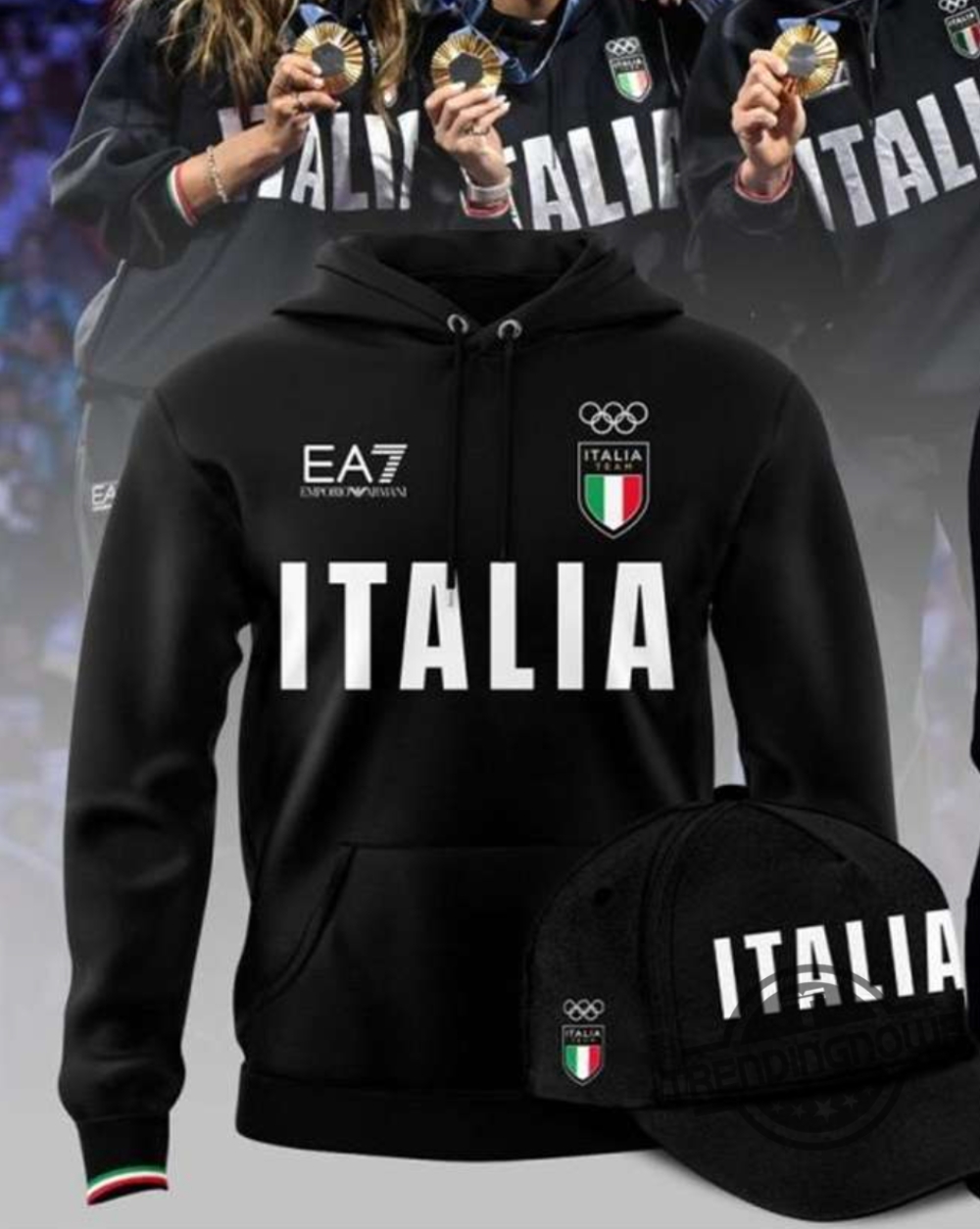 Italy Olympic Hoodie Italy Olympics 2024 T Shirt Sweatshirt Hoodie